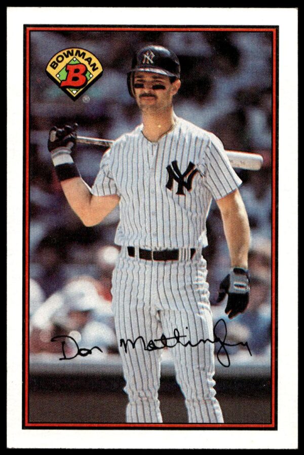 1989 Bowman Don Mattingly #176 (Front)