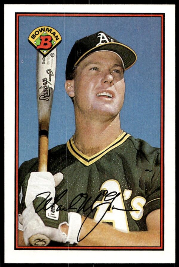 1989 Bowman Mark McGwire #197 (Front)