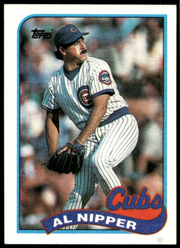 1989 Topps Al Nipper #86 (Front)