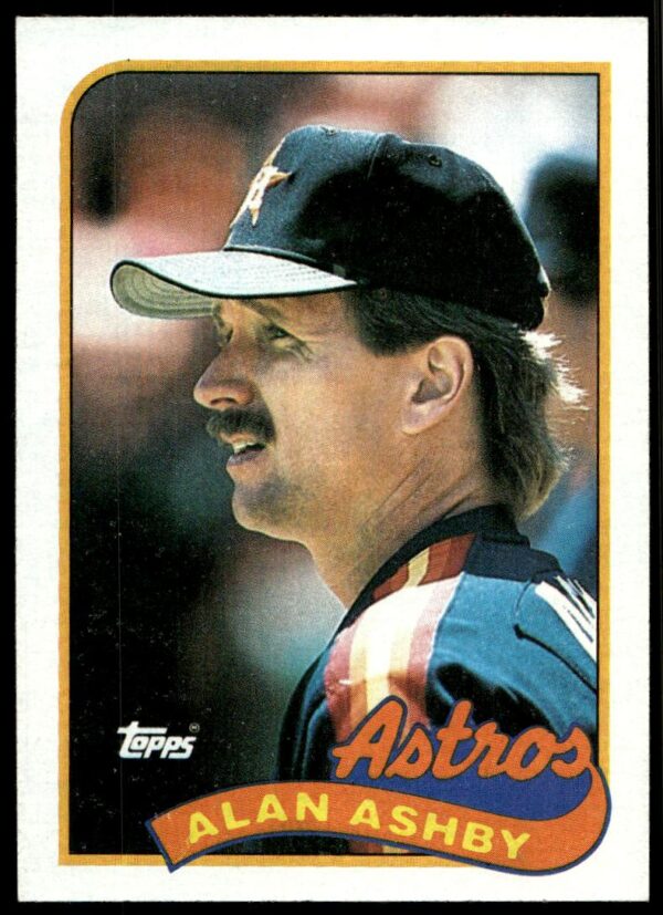 1989 Topps Alan Ashby #492 (Front)