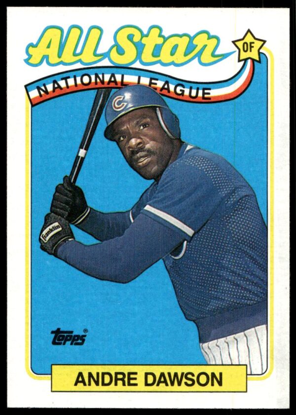 1989 Topps Andre Dawson #391 (Front)