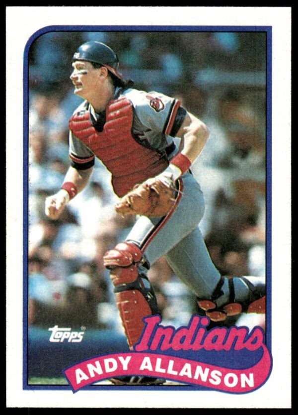 1989 Topps Andy Allanson #283 (Front)