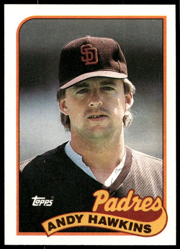 1989 Topps Andy Hawkins #533 (Front)