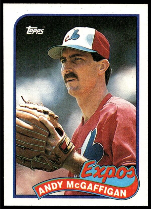 1989 Topps Andy McGaffigan #278 (Front)