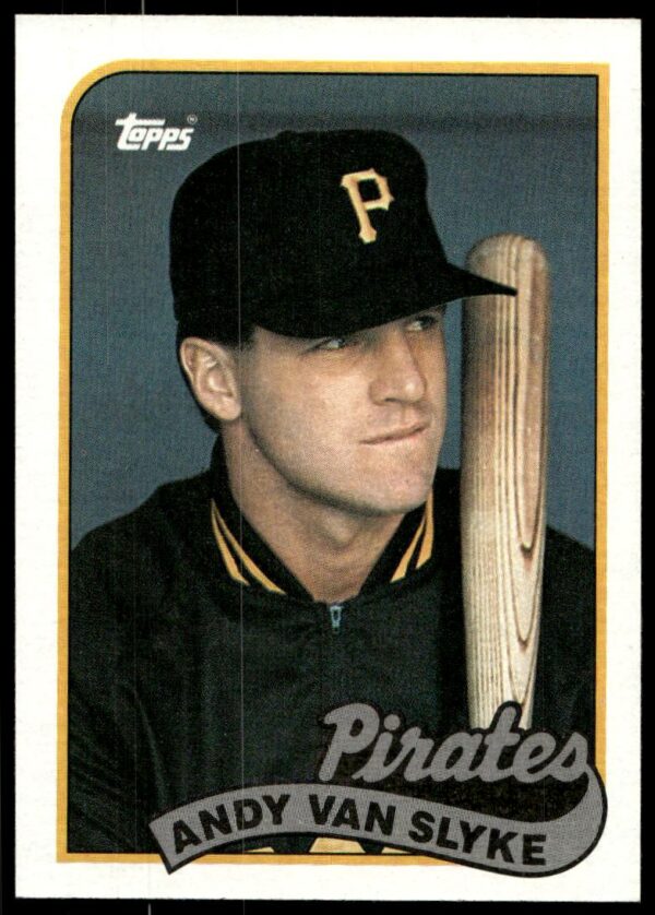 1989 Topps Andy Van Slyke #350 (Front)