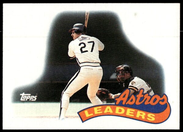 1989 Topps Astros Leaders #579 (Front)