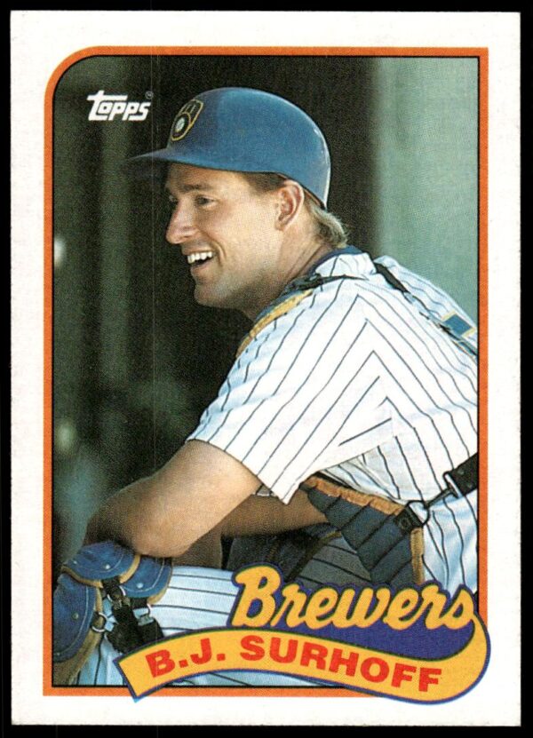 1989 Topps B.J. Surhoff #33 (Front)