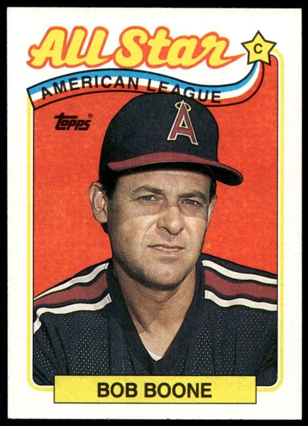1989 Topps Bob Boone #404 (Front)