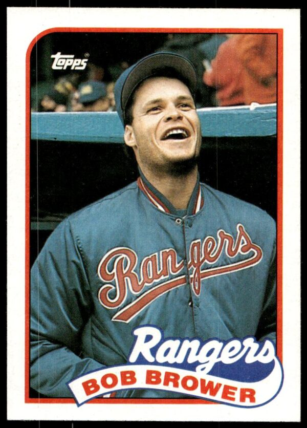 1989 Topps Bob Brower #754 (Front)