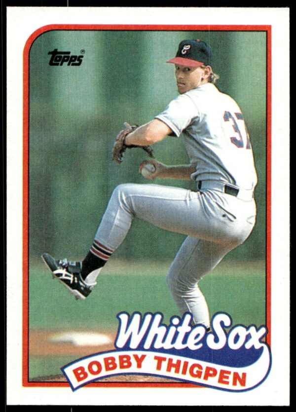 1989 Topps Bobby Thigpen #762 (Front)