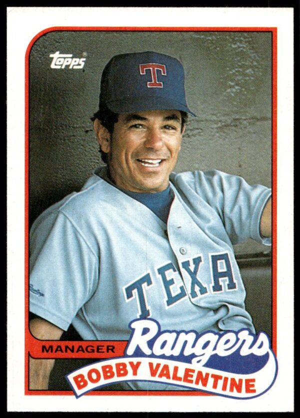 1989 Topps Bobby Valentine #314 (Front)