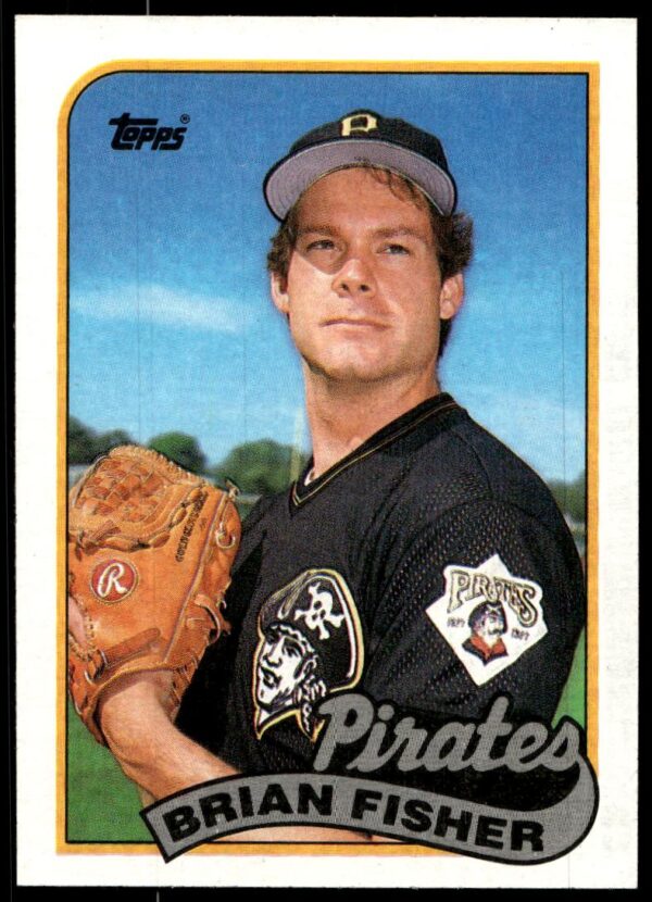 1989 Topps Brian Fisher #423 (Front)