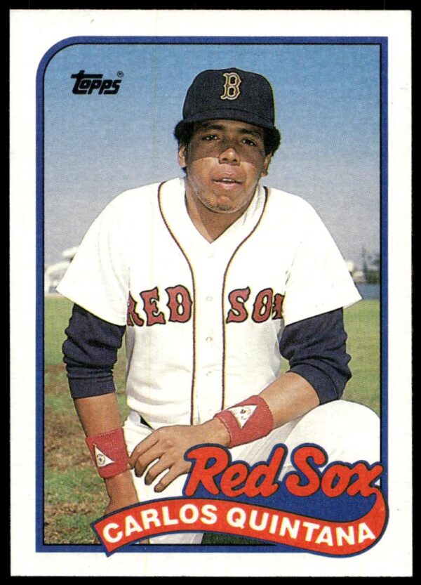 1989 Topps Carlos Quintana #704 (Front)