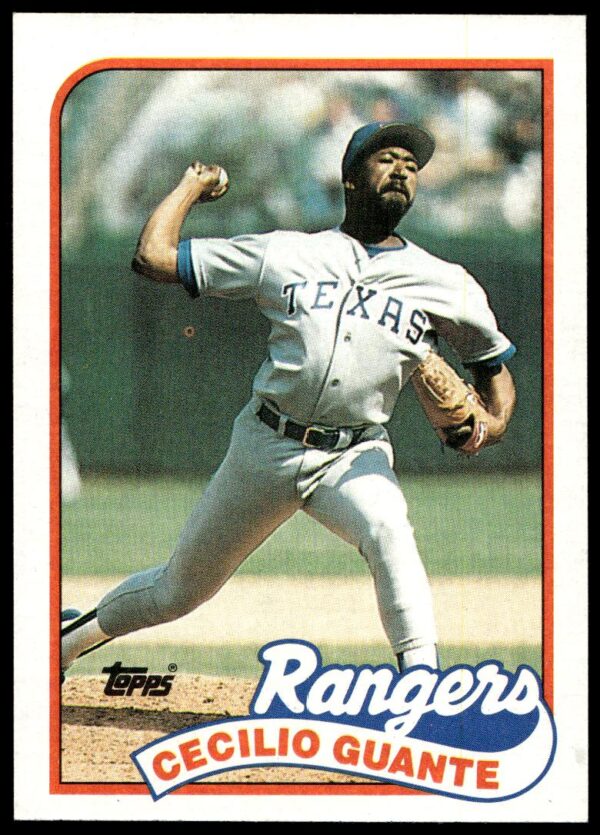 1989 Topps Cecilio Guante #766 (Front)