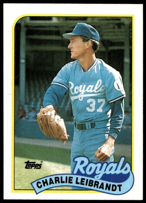 1989 Topps Charlie Leibrandt #301 (Front)