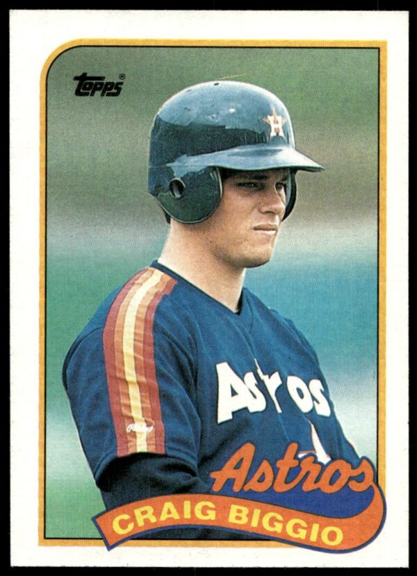 1989 Topps Craig Biggio #49 (Front)