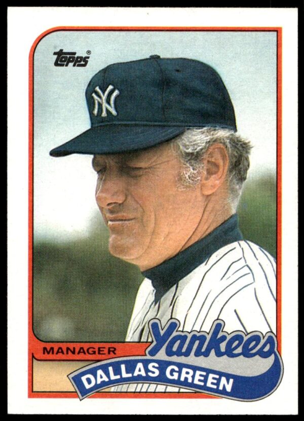 1989 Topps Dallas Green #104 (Front)