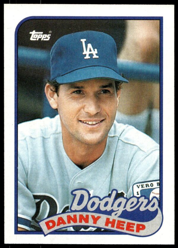 1989 Topps Danny Heep #198 (Front)
