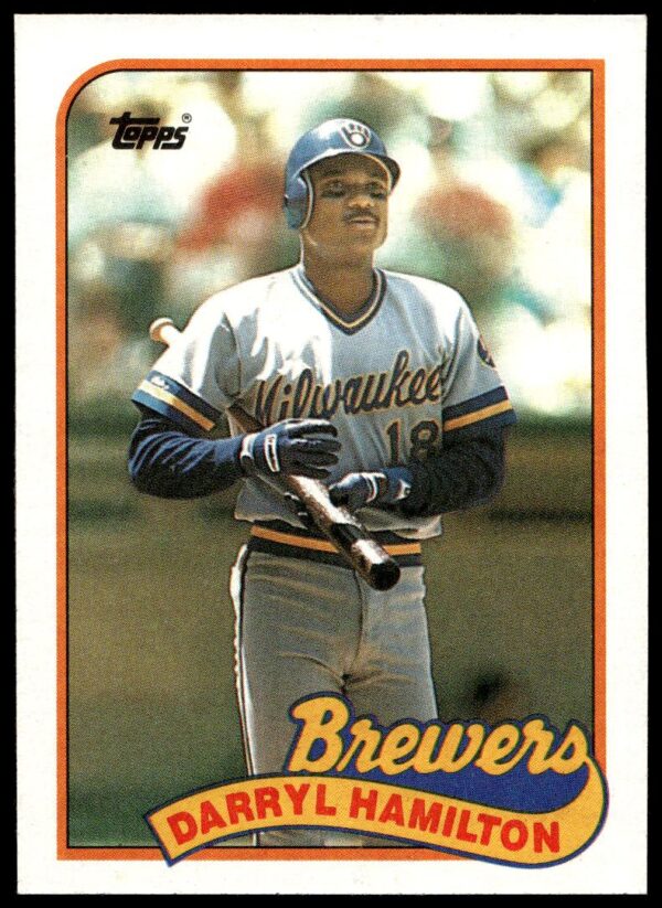 1989 Topps Darryl Hamilton #88 (Front)