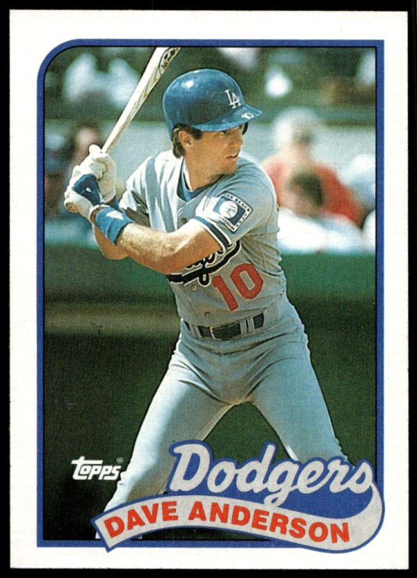 1989 Topps Dave Anderson #117 (Front)