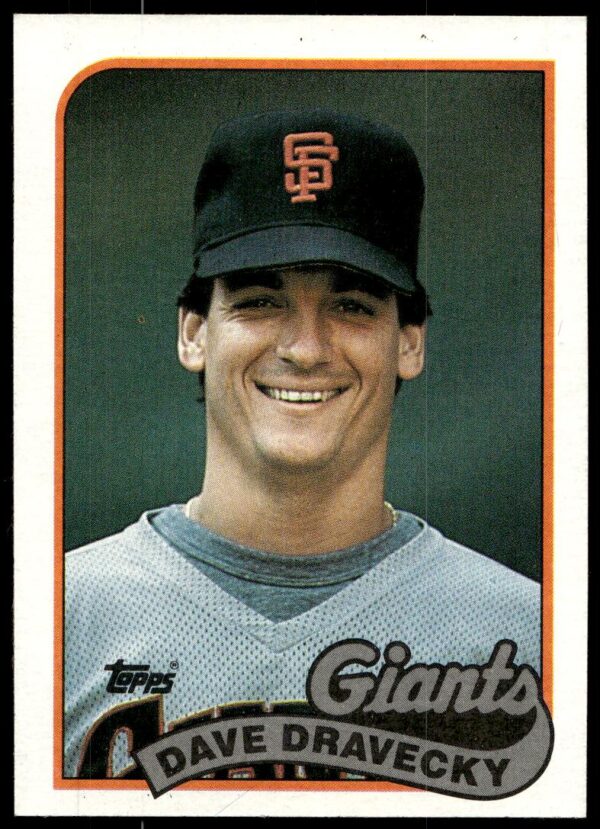 1989 Topps Dave Dravecky #601 (Front)