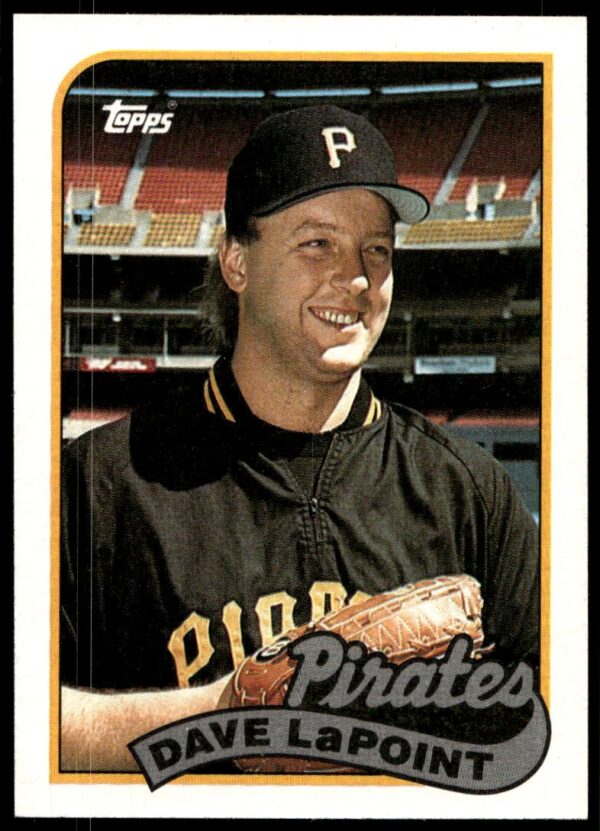1989 Topps Dave LaPoint #89 (Front)