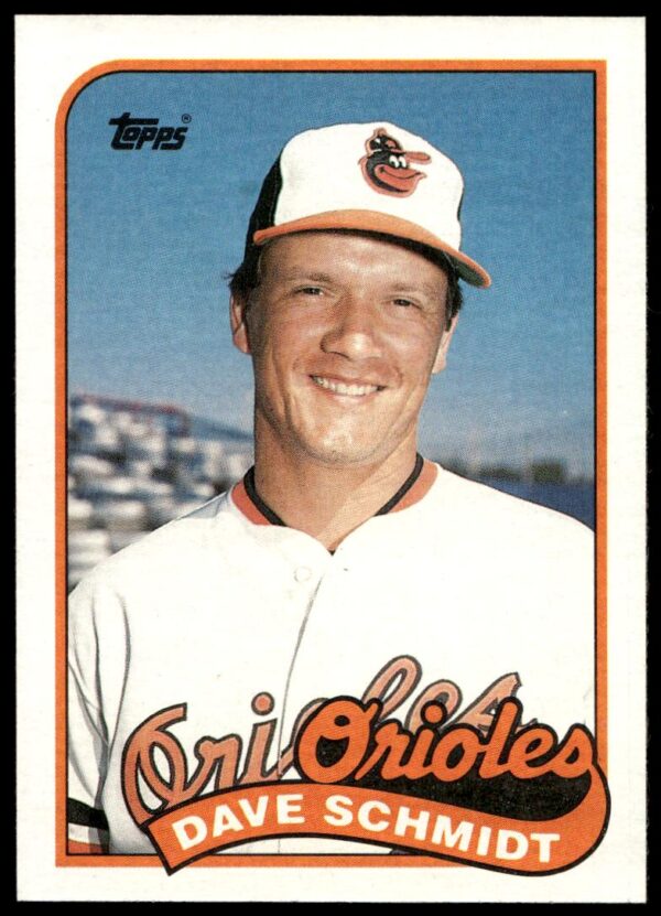 1989 Topps Dave Schmidt #677 (Front)
