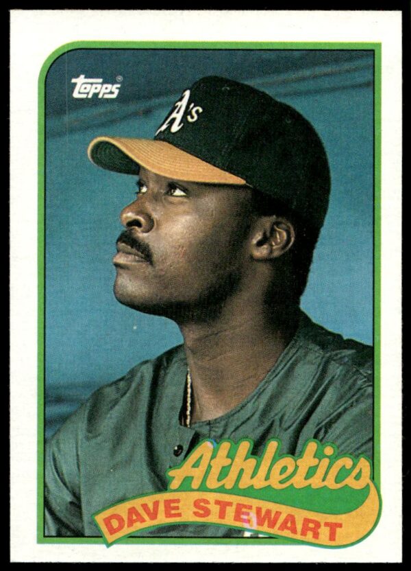 1989 Topps Dave Stewart #145 (Front)