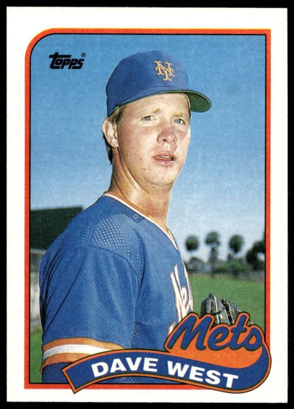 1989 Topps Dave West #787 (Front)