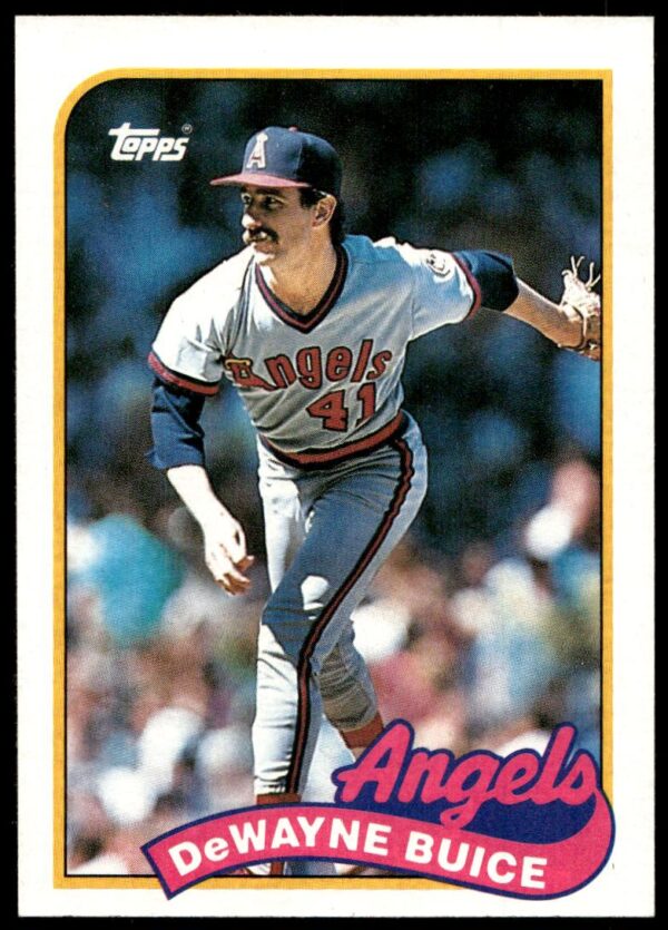 1989 Topps DeWayne Buice #147 (Front)