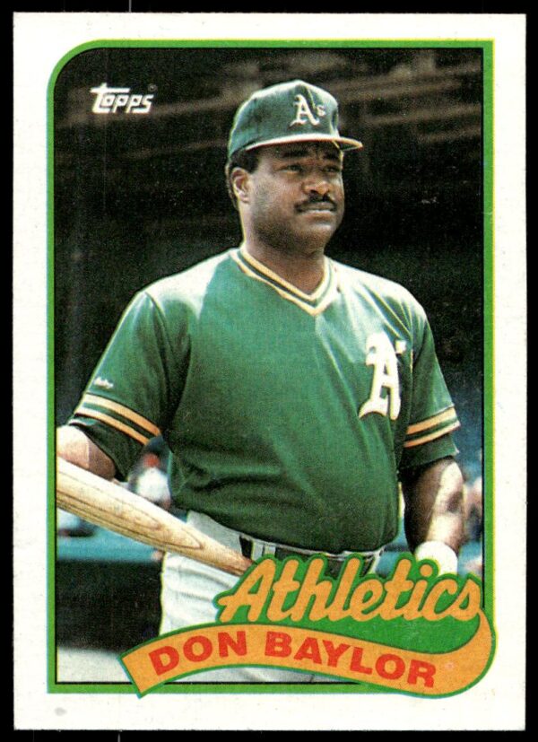 1989 Topps Don Baylor #673 (Front)