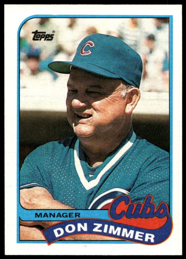 1989 Topps Don Zimmer #134 (Front)