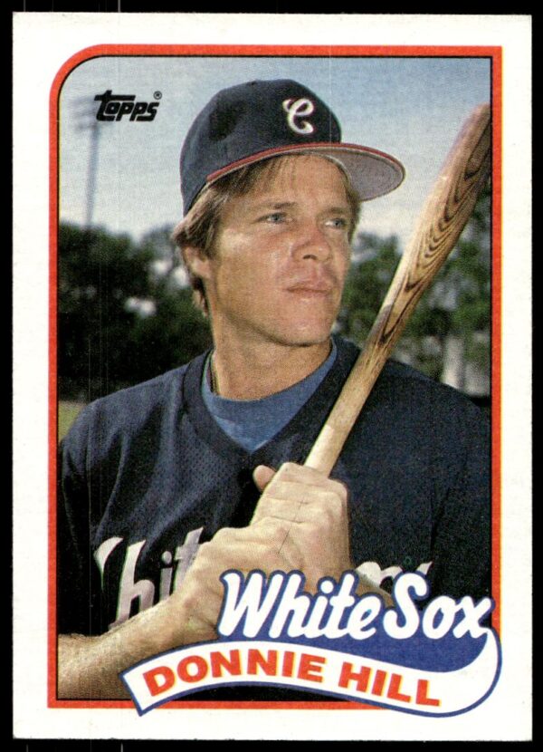 1989 Topps Donnie Hill #512 (Front)