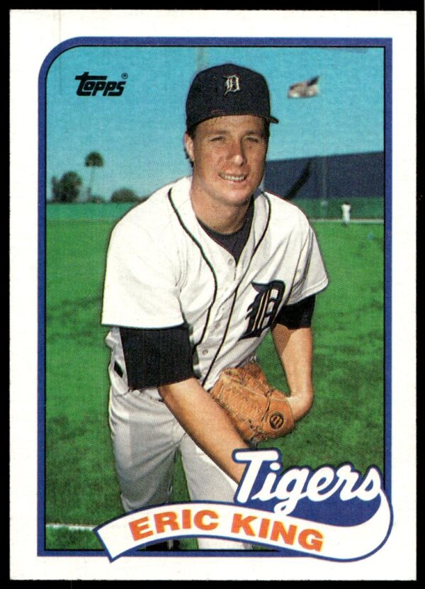 1989 Topps Eric King #238 (Front)