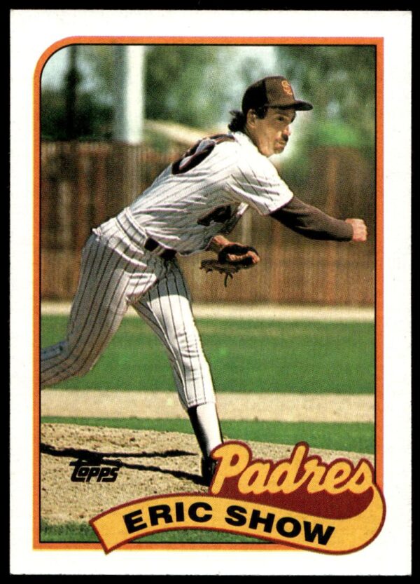 1989 Topps Eric Show #427 (Front)