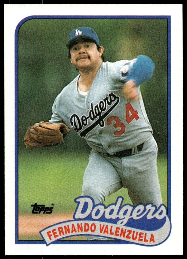 1989 Topps Fernando Valenzuela #150 (Front)