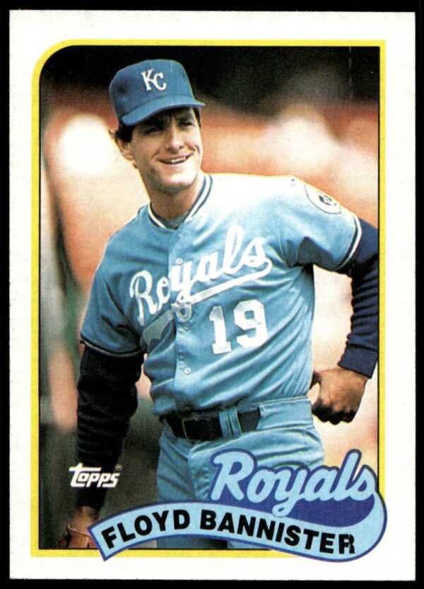 1989 Topps Floyd Bannister #638 (Front)