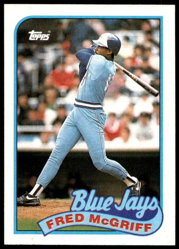 1989 Topps Fred McGriff #745 (Front)