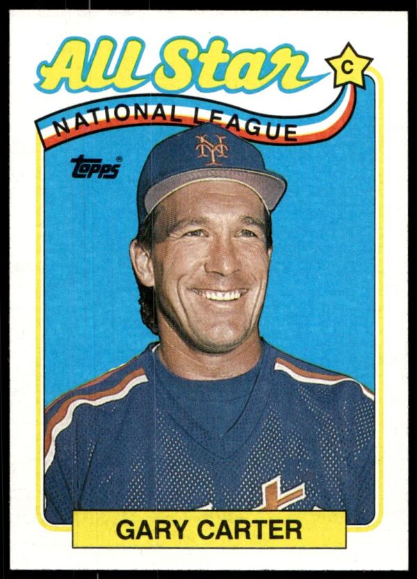 1989 Topps Gary Carter #393 (Front)