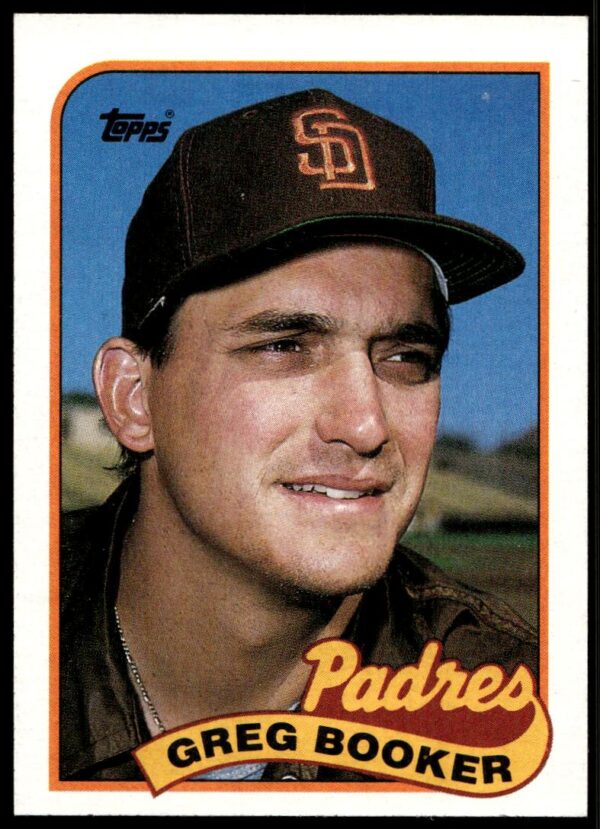 1989 Topps Greg Booker #319 (Front)