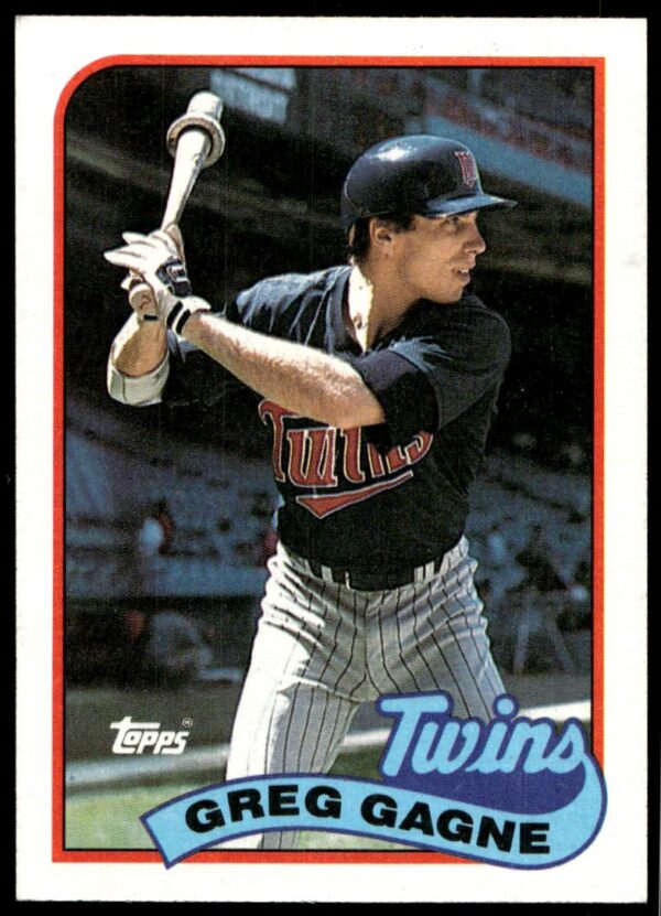 1989 Topps Greg Gagne #19 (Front)