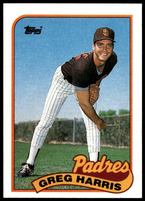 1989 Topps Greg Harris #194 (Front)