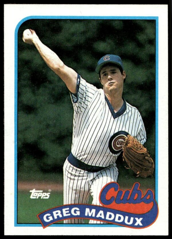1989 Topps Greg Maddux #240 (Front)