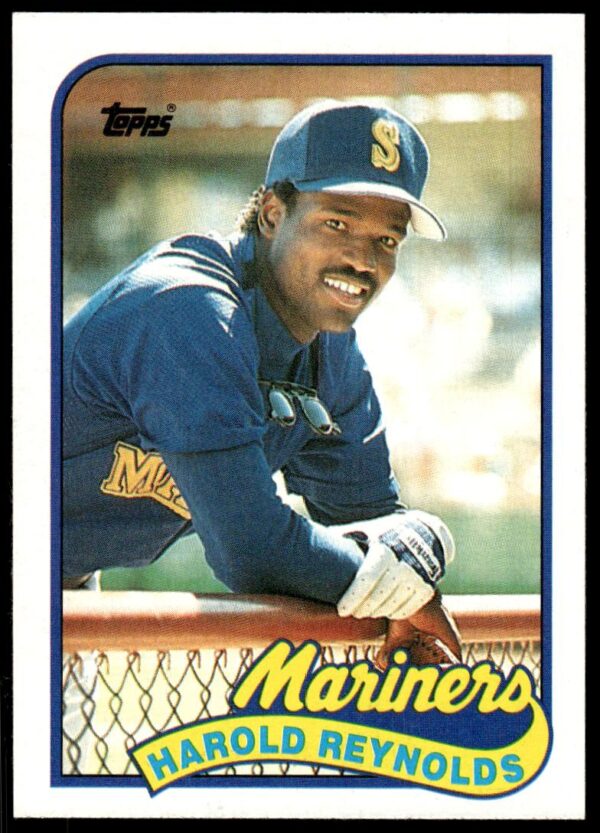 1989 Topps Harold Reynolds #580 (Front)