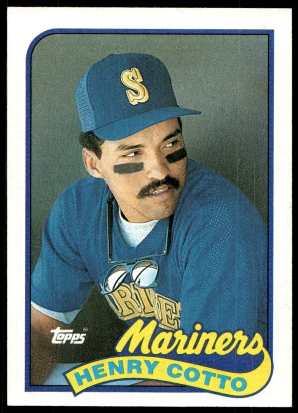 1989 Topps Henry Cotto #468 (Front)