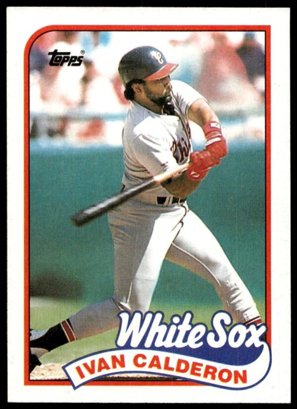1989 Topps Ivan Calderon #656 (Front)