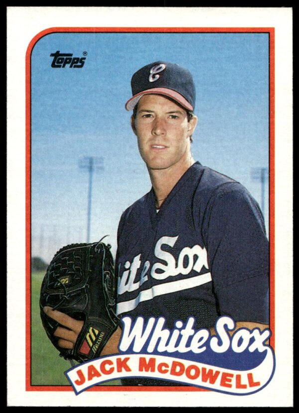 1989 Topps Jack McDowell #486 (Front)