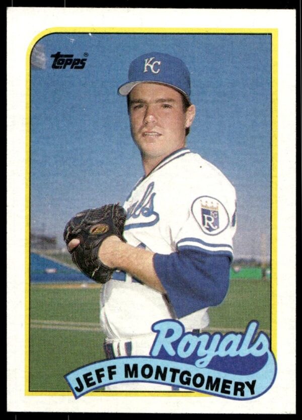 1989 Topps Jeff Montgomery #116 (Front)