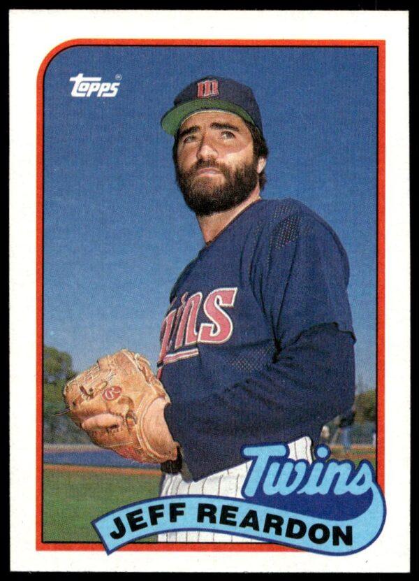1989 Topps Jeff Reardon #775 (Front)