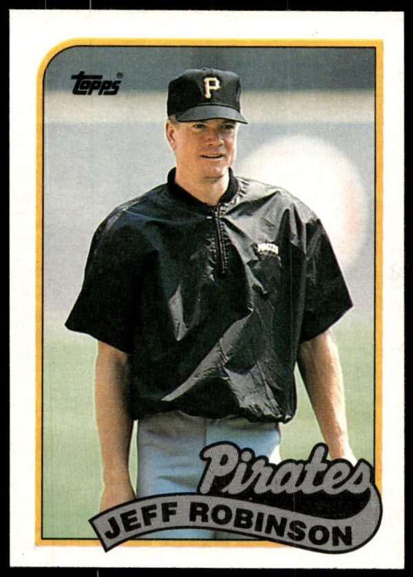 1989 Topps Jeff Robinson #681 (Front)